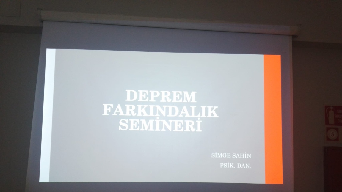 DEPREM FARKINDALIK SEMİNERİ